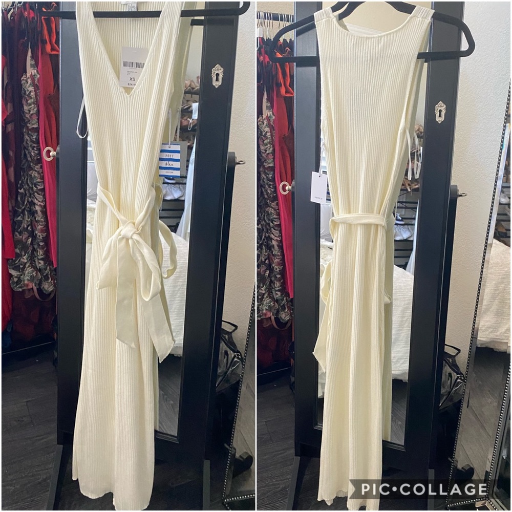 Cream dress